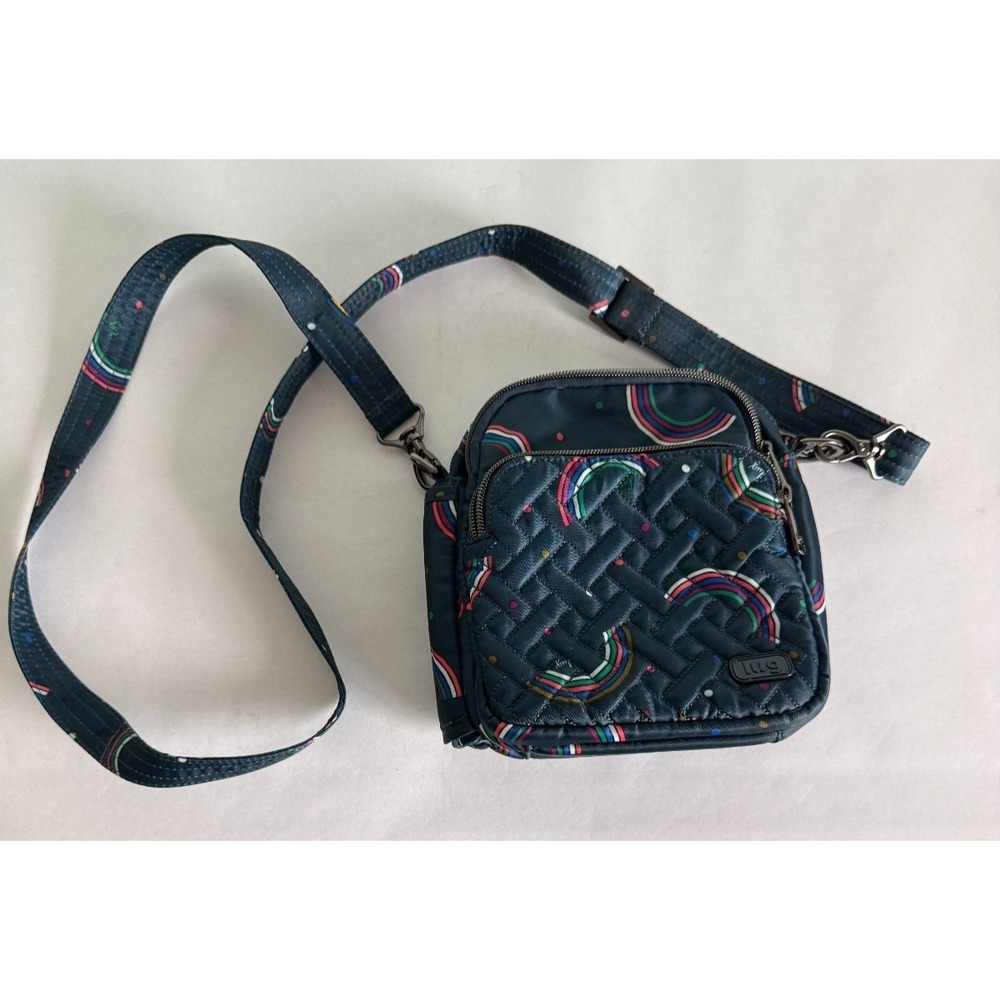 Lug Can‎ Can SE Convertible Crossbody RFID Bag Rainbow EXC